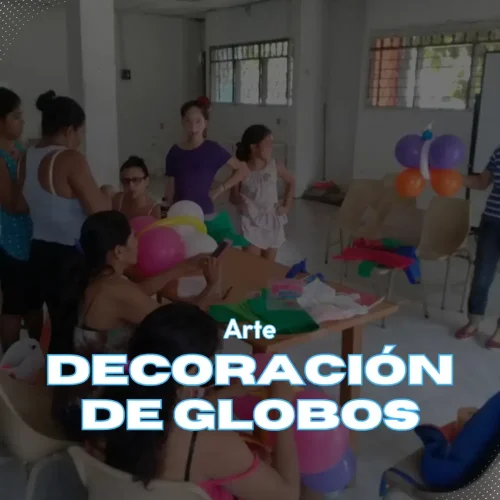 decoración con globos